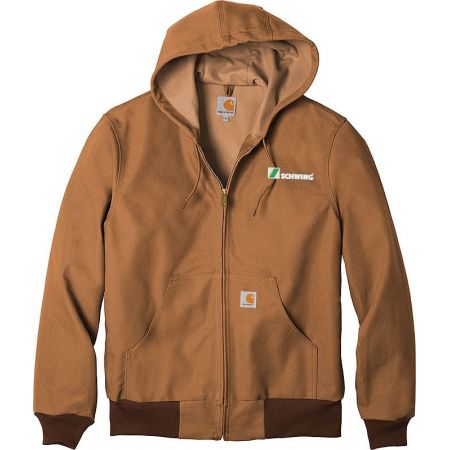 20-CTJ131, Small, Carhartt Brown, Chest, Schwing.